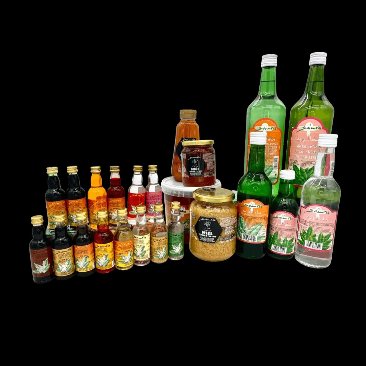 COLORANTS / ARÔMES / MIELS / GLUCOSES